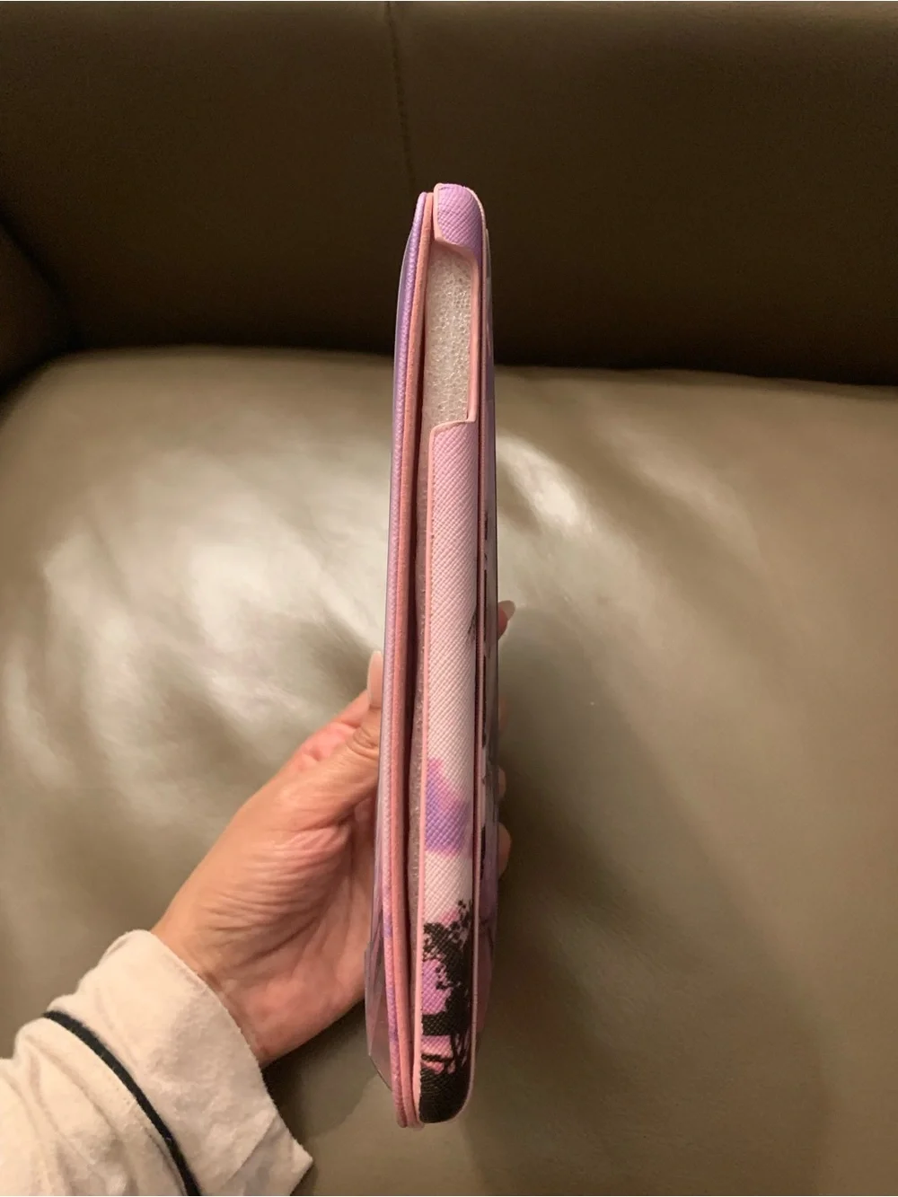 Apple IPad Mini Pink & Purple Palm Sunset Rotating Tablet Case